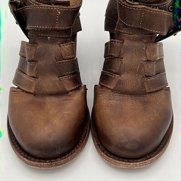 Freebird By Steven Lucky Mules Size 6 Brown - Picture 3 of 13